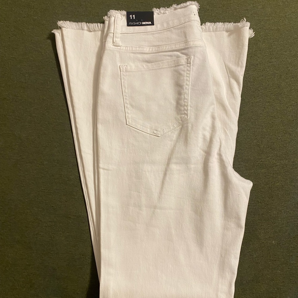 FASHION NOVA! Pure Soul High Rise Super Flare Jeans - Picture 3 of 3